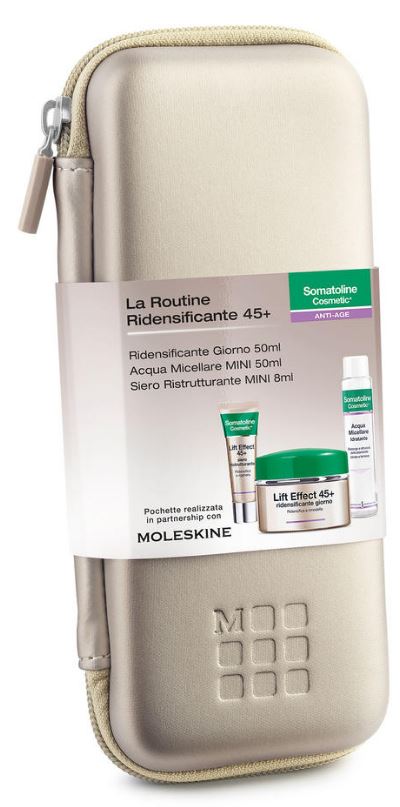 Somatoline cosmetic viso 45+ giorno mini micellare siero travel kit