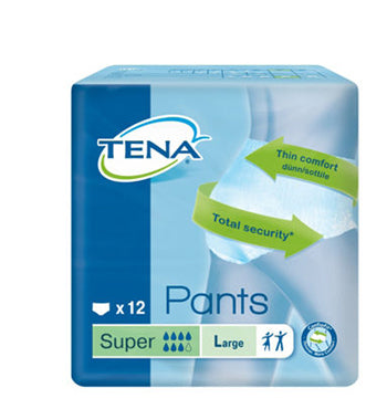 Pannolone pull up tena pants super taglia large 12 pezzi