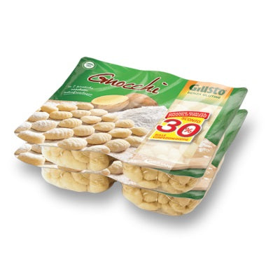 Giusto senza glutine gnocchi promo doppia -30% 2 x 500 g