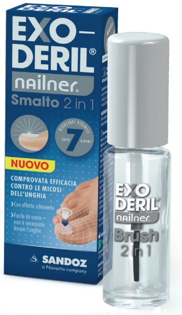 Exoderil nailner tratta & colora kit exoderil nailner smalto 2 in 1 e nailner smalto per unghie traspirante