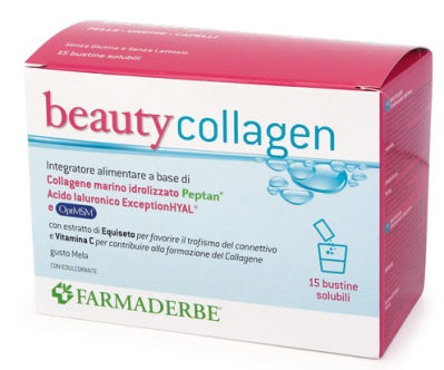 Beauty collagen 15 bustine solubili x 13 g gusto mela