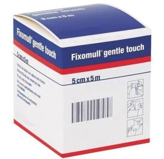 Fixomull gentle touch 5 x 500 cm