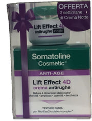 Somatoline cosmetic viso 4d crema giorno 50 ml+ mini notte 15 ml