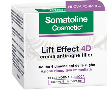 Somatoline cosmetic viso 4d filler crema giorno 50 ml