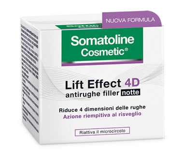 Somatoline cosmetic viso 4d filler notte 50 ml
