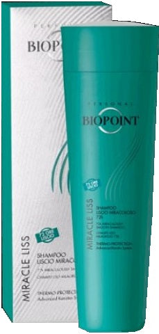Biopoint miracle liss shampoo disciplinante capelli lisci, crespi e ribelli 200 ml