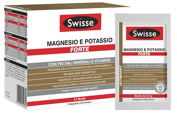 Swisse magnesio potassio forte 24 buste