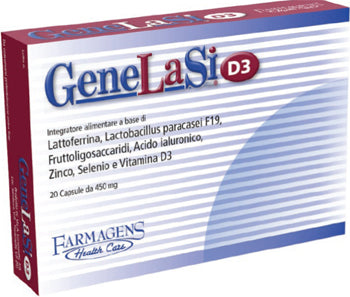 Genelasi d3 20 capsule da 450 mg nuova formula