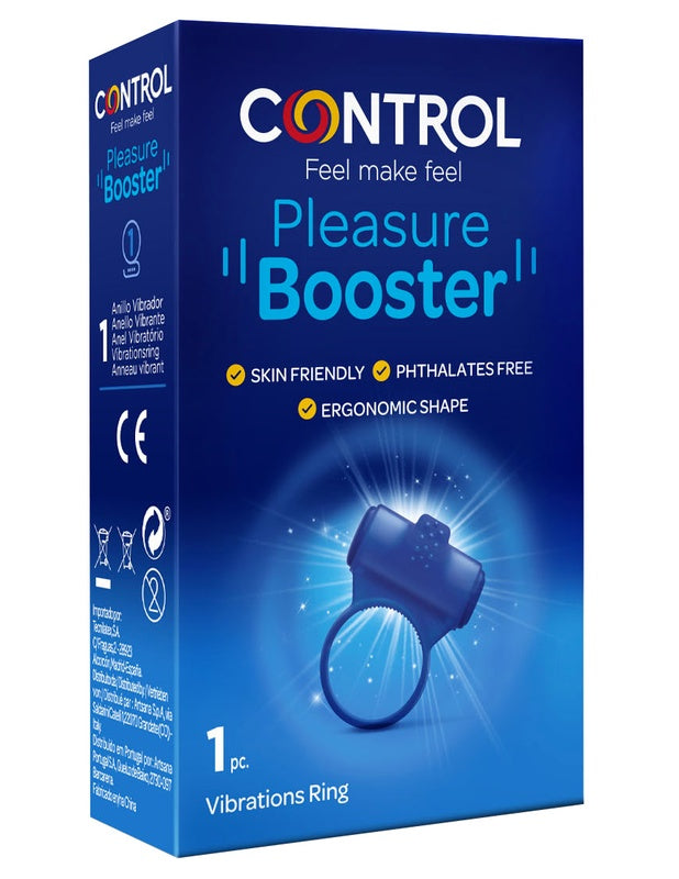 Control pleasure booster anello vibrante
