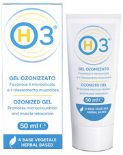 H 3 gel ozonizzato a base vegetale 50 ml