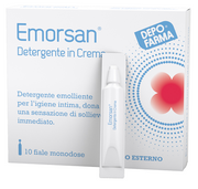 Emorsan detergente in crema 10 fiale monodose da 3,5 ml