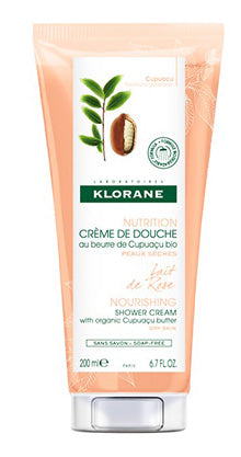 Klorane crema doccia latte di rosa 200 ml