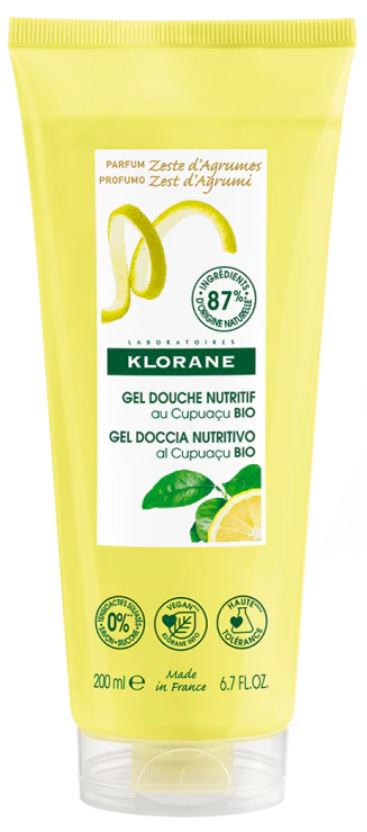 Klorane gel doccia zest agrumi 200 ml