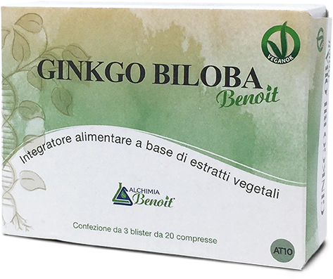 Ginko biloba benoit 60 compresse da 500 mg