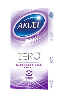 Profilattico akuel zero lifestyles large box da 6 pezzi