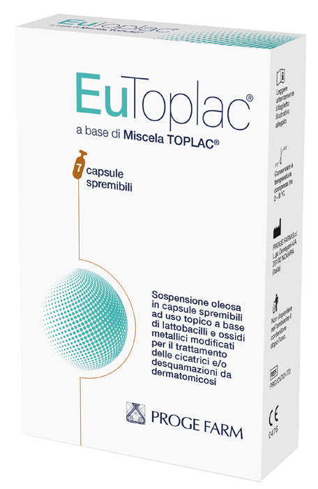 Sospensione oleosa eutoplac 7 capsule spremibili uso topico