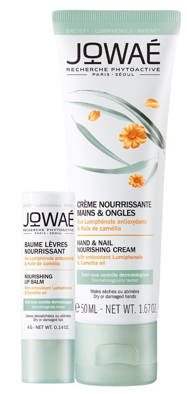 Jowae duo crema mani nutriente 50 ml + balsamo labbra 4 g
