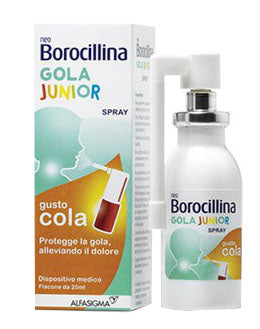 Neoborocillina gola junior spray 20 ml