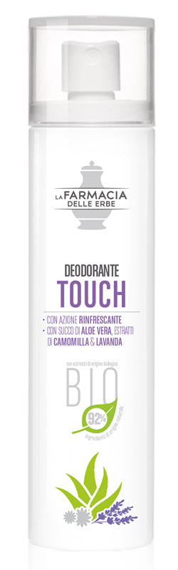 Farmacia delle erbe deodorante naturale touch bio 100 ml