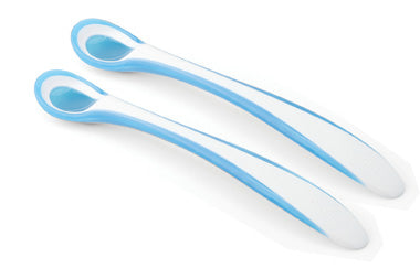 Set 2 cucchiai termosensibili blu