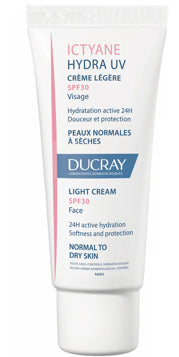 Ictyane hydra uv crema viso 40 ml ducray