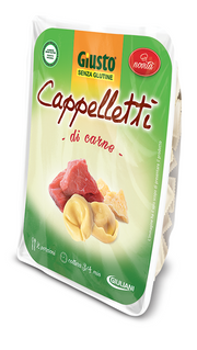 Giusto senza glutine cappelletti di carne 250 g