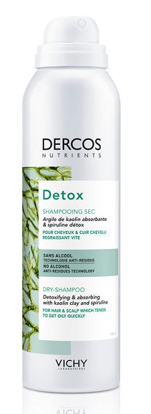 Dercos nutrients shampoo secco detox 150 ml