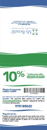 Buono gamma prodotti my benefit sconto del 10%