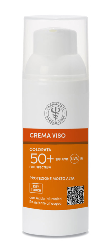 Lfp sol crema viso colorata spf 50+ 50 ml