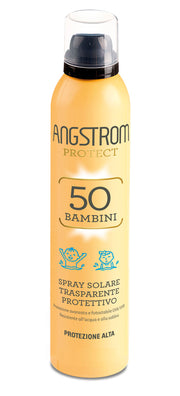 Angstrom protect 50 bambini spray solare trasparente 250 ml