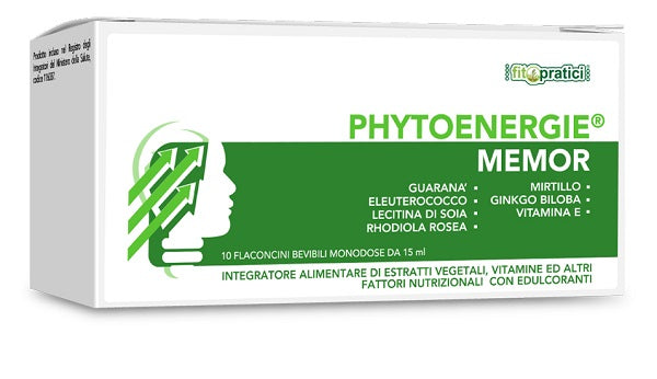 Phytoenergie memor 10 flaconcini da 15 ml