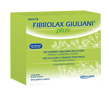 Fibrolax giuliani plus 14 bustine arancia