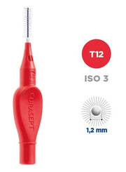 Curasept proxi t12 rosso/red 5 pezzi
