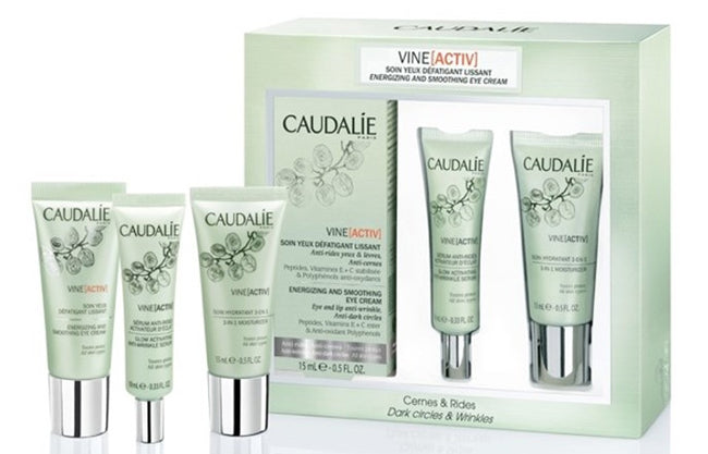 Vineactiv cofanetto occhi 2019 crema occhi 15 ml + siero 10 ml + crema viso 15 ml