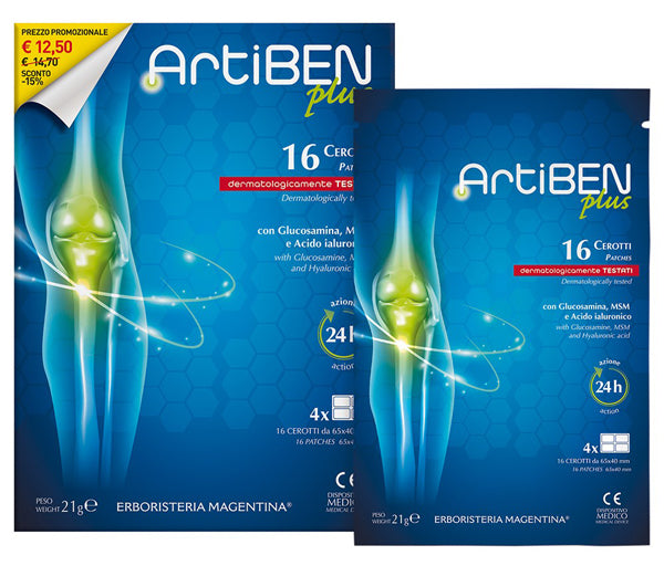 Artiben plus cerotto 16 pezzi