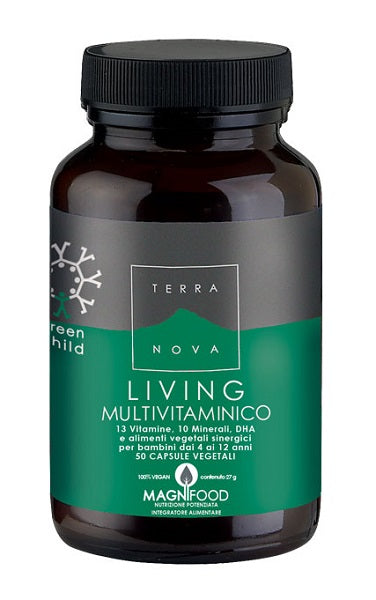 Terranova green child living multivitaminico 50 capsule