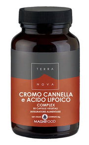 Terranova cromo/cannella/acido lipoico complex 50 capsule