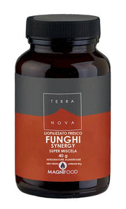 Terranova funghi synergy super miscela 50 capsule