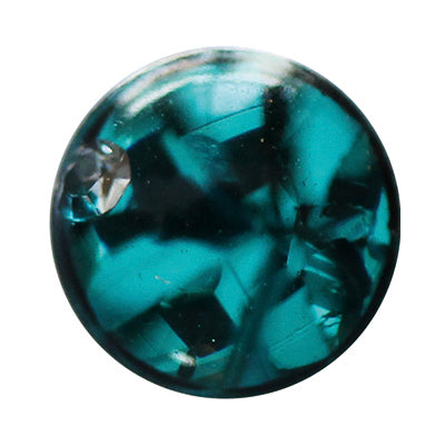 Zircone blu-cristallo acciaio