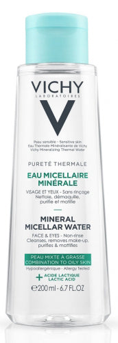 Purete thermale acqua micellare pelle grassa 200 ml