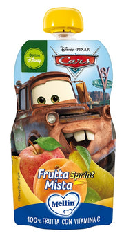 Pouch disney cars frutta mista 110 g