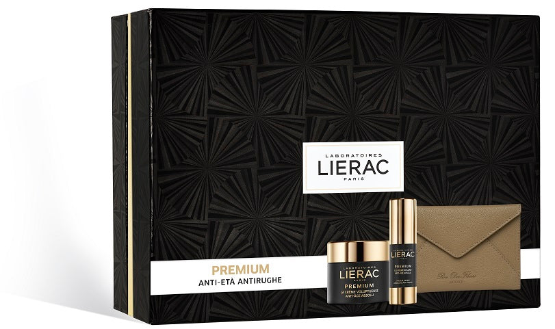Lierac cf premium crema volume 50 ml + premium occhi 15 ml + pochette rdf