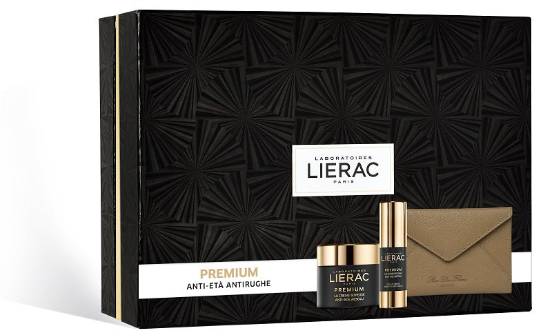 Lierac cf premium crema soy 50 ml + premium occhi 15 ml + pochette rdf