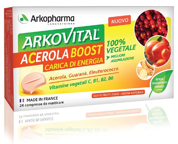 Arkovital acerola boost 24 compresse
