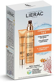 Lierac sunissime viso spf50 40 ml + latte corpo spf 30 doposole 150 ml