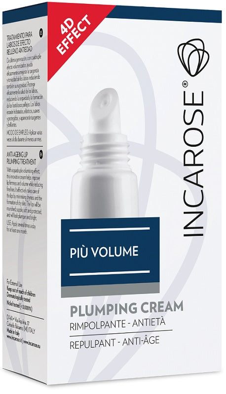 Incarose piu volume plumping cream 15 ml