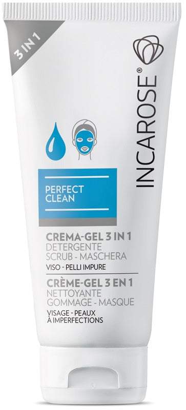 Incarose perfect clean crema-gel 3 in 1 75 ml