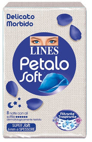 Lines petalo soft notte 8 pezzi