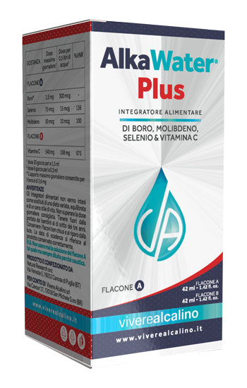 Alkawater plus 2 flaconi 42 ml