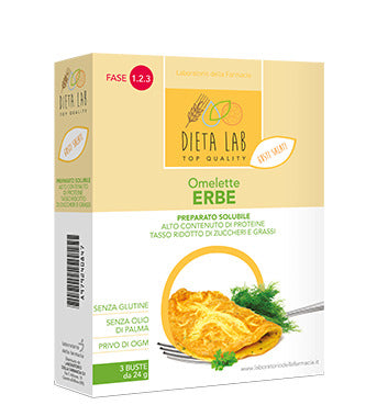 Dietalab omelette erbe 3 pezzi